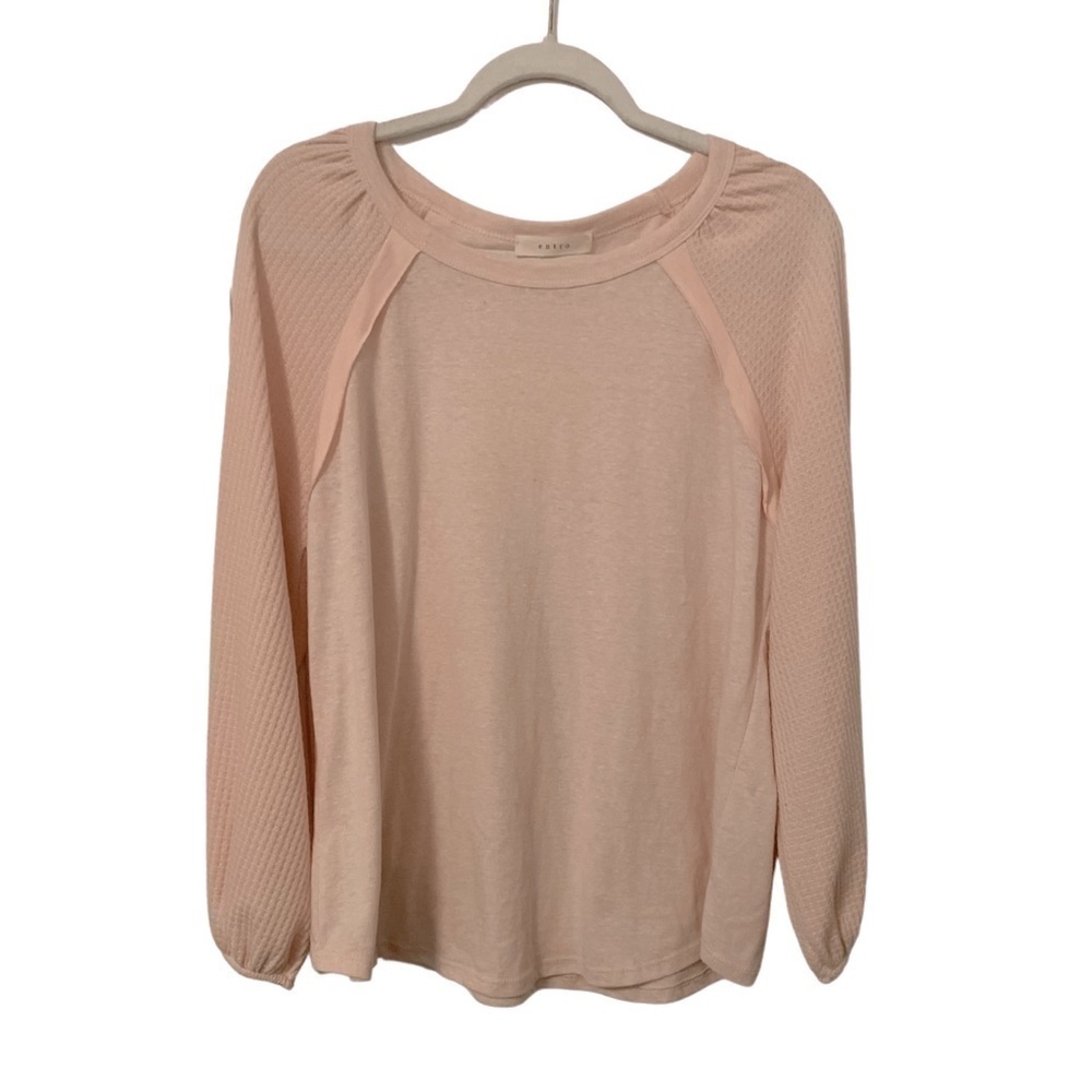 ENTRO Women Long Sleeve Blouse Size Small